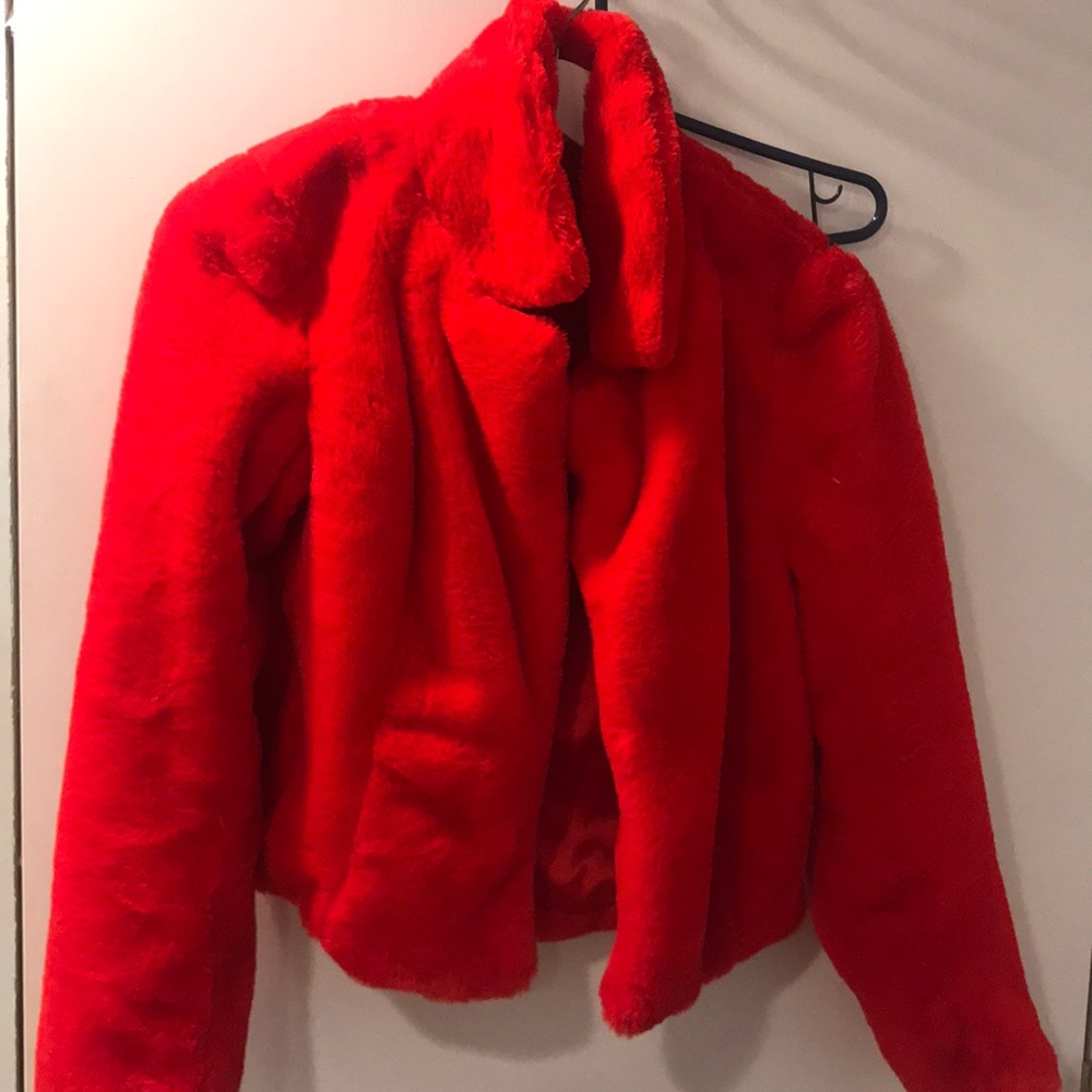 Red Fur Coat